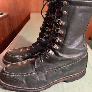 Vintage Mens Browning Green Kangaroo Gore Tex Insulated Boots Size 12 D